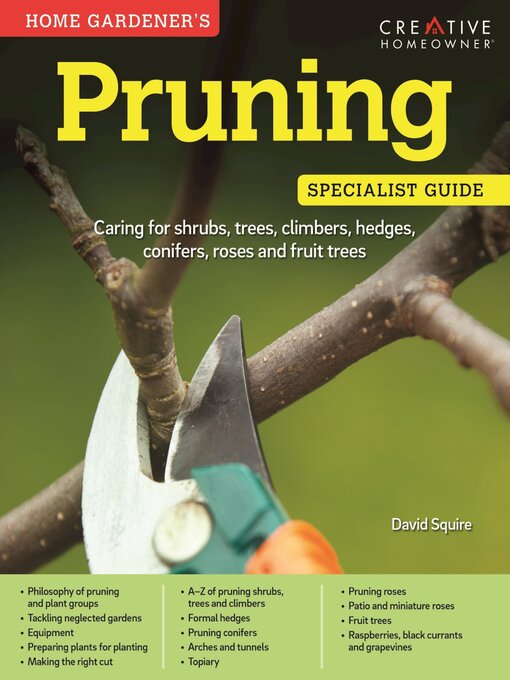 Cover image for Home Gardener's Pruning